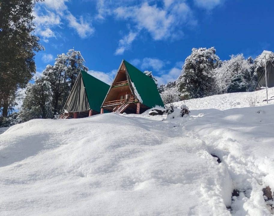 Eco Park munsyari during snow (1)